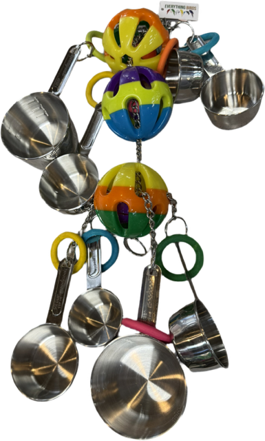 LL38 - Metal Cups & Plastic Balls